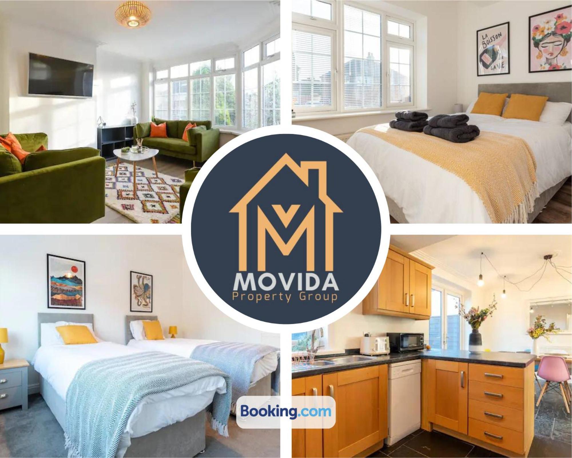 Large Modern 6 Bedroom House By Movida Property Group Short Lets & Serviced Accommodation With Games Room Leeds  Exteriér fotografie